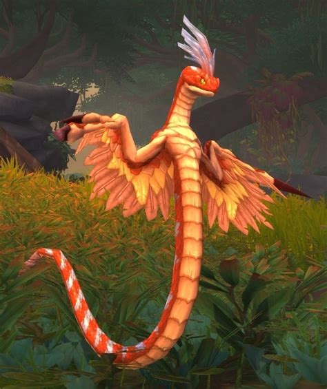 Feathered viper scale wow  Unique